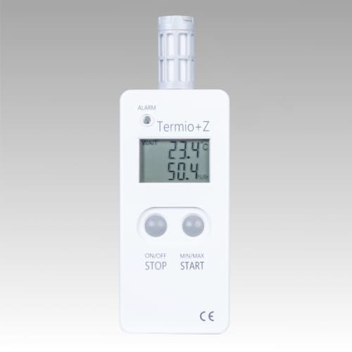 Aplinkos drėgmės ir temperatūros registratorius su išoriniu sensoriumi Termioplus-z